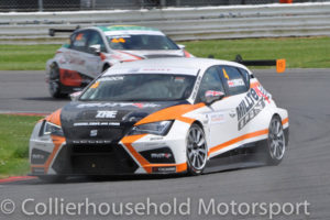 Brit Lucas Orrock was running well until contact