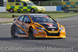 Matt Neal led by lap 14
