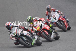 Race 1 fight for 4th included Easton, Bridewell & Kiyo