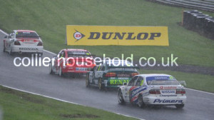 Race 2 ended up delayed by pouring conditions