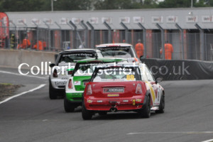 Race 2 first lap was extremely close between 4