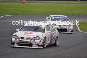 Race 2 top ten fought between the RML Nissan Primeras