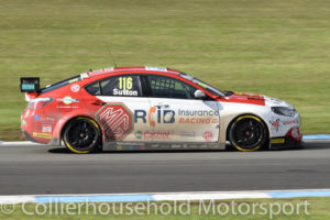 Rookie Ashley Sutton grabbed his 1st pole